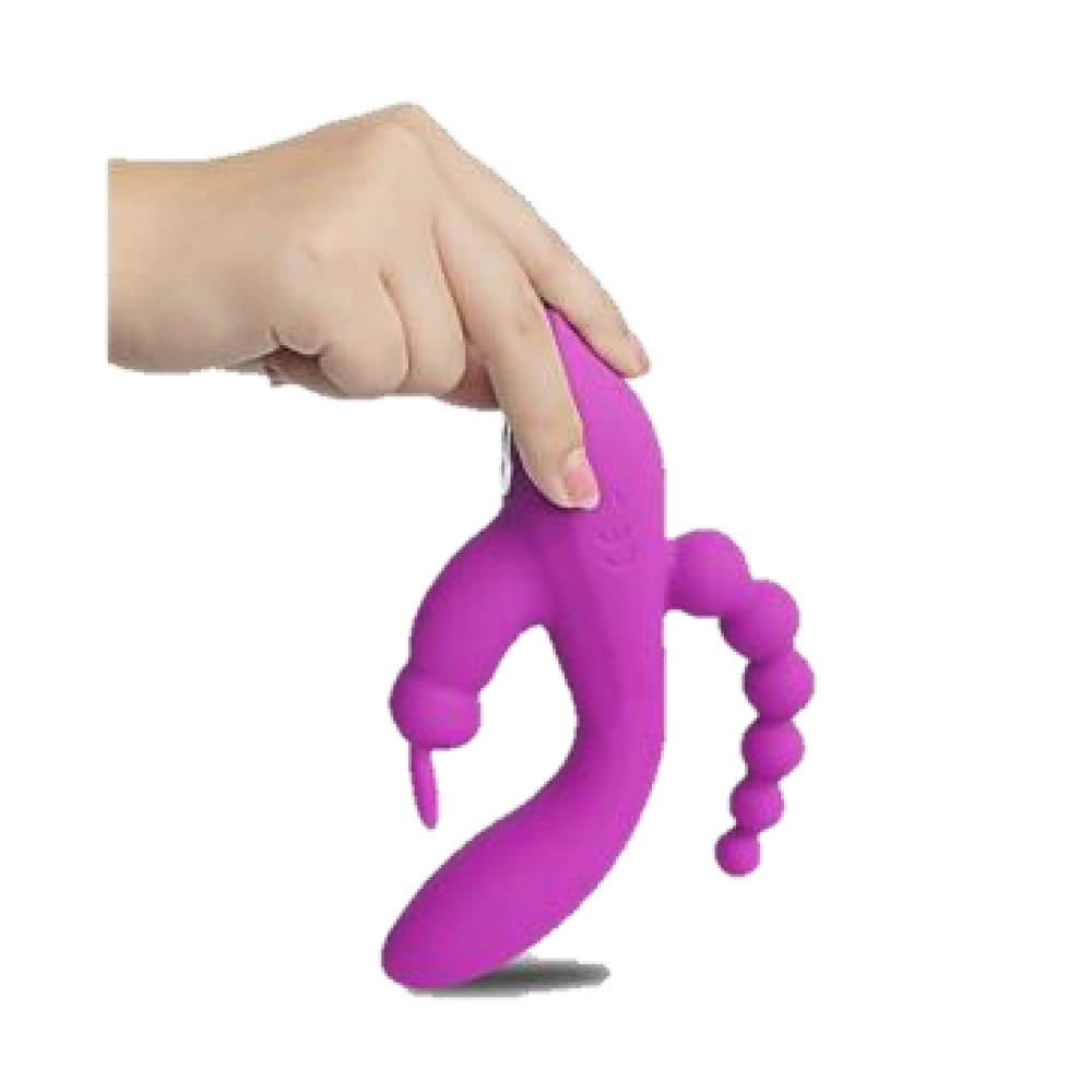 Vibrador triple estimulación Kelly