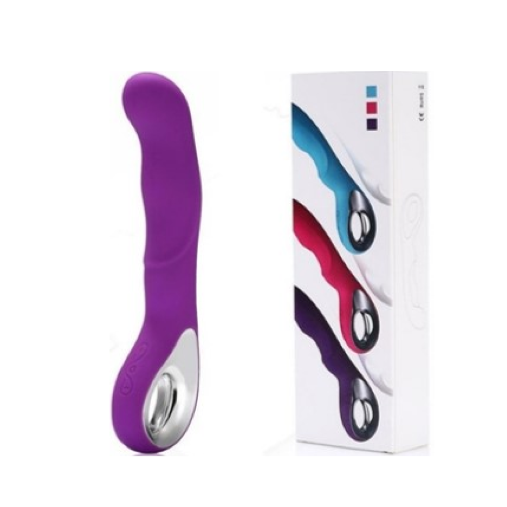 Vibrador punto g cromado