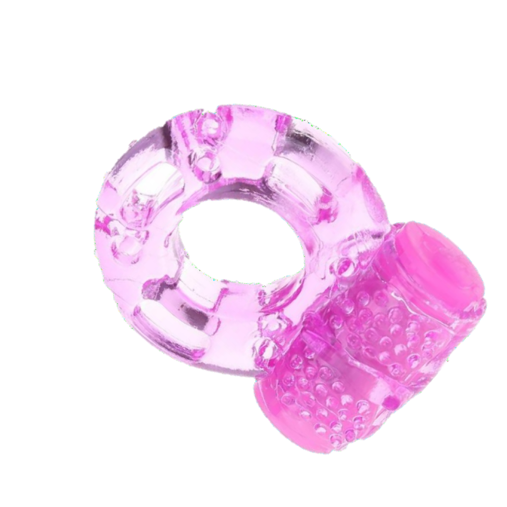 Anillo vibrador desechable rosa